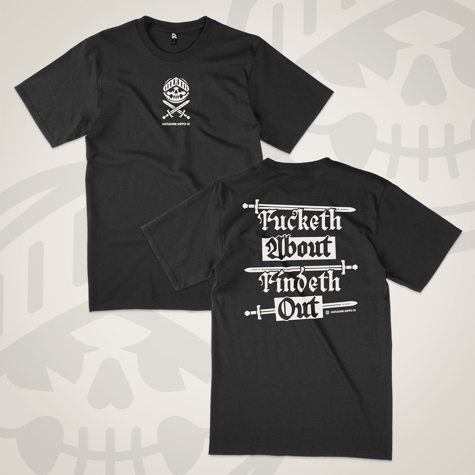 Fucketh About Short Sleeve Tee