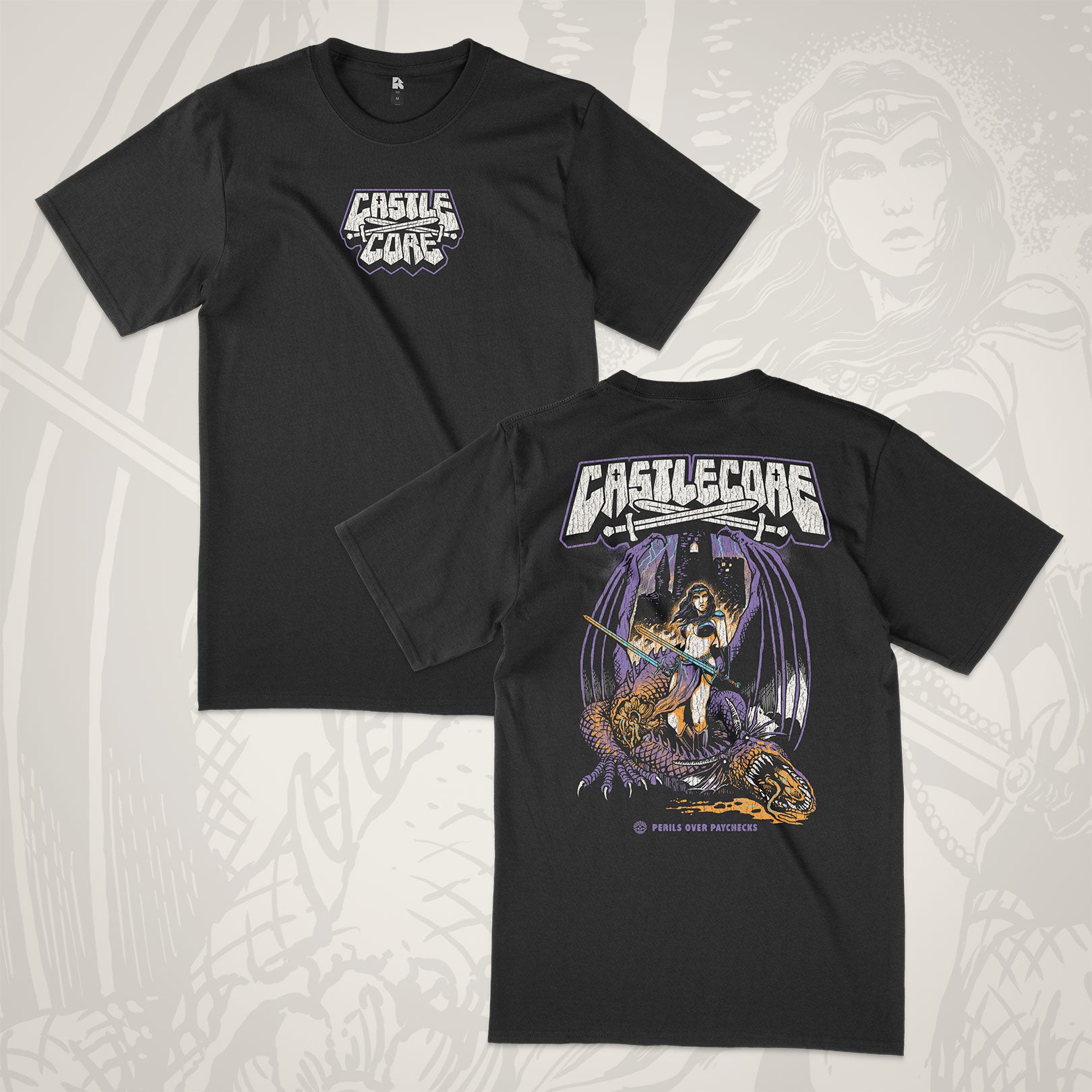 Perils Over Paychecks Short Sleeve Tee